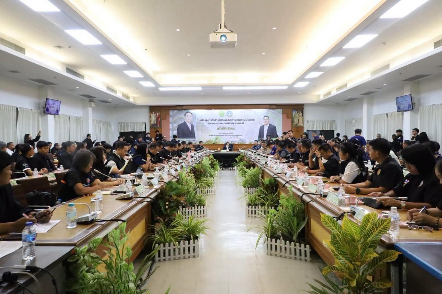 พช.เลย ผสานพลังขับเคลื่อนการพัฒนาจังหวัดเลย!! ร่วมต้อนรับ รมว.เกษตรฯ ลงพื้นที่ตรวจราชการ หนุนบูรณาการน้ำและการเกษตรยั่งยืน
